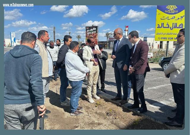 محافظ كفرالشيخ يتفقد تطوير محور 30 يونيو